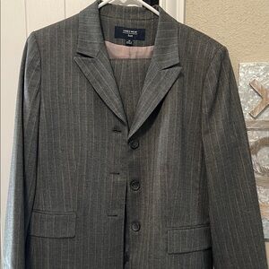 Jones New York Charcoal with Pink Pinstripe Women’s Suit
